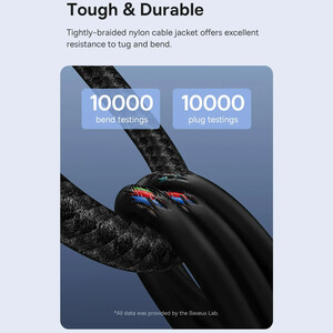 خرید کابل فست شارژ دوسر تایپ سی باسئوس