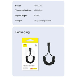 کابل تایپ سی باسئوس