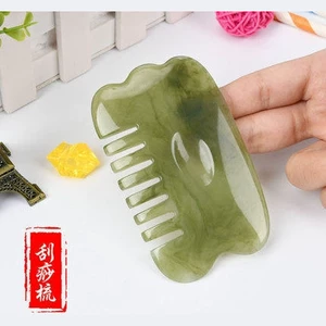 ست ابزار ماساژ گواشا 7 تکه جوانسازی پوست صورت و بدن