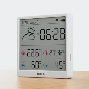قیمت دماسنج رطوبت سنج هوشمند دوکا شیائومی