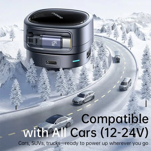 قیمت شارژر فندکی فست شارژ  بیسوس