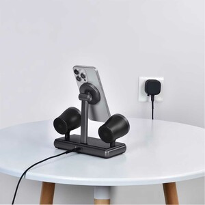 خرید اسپیکر بلوتوث و شارژر وایرلس پورودو