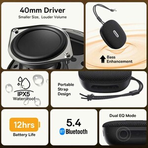 اسپیکر بلوتوث قابل حمل بیسوس