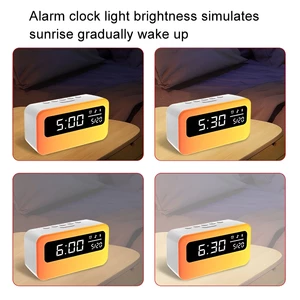 ساعت زنگ‌دار، اسپیکر بلوتوث و چراغ خواب چندکاره قابل شارژ