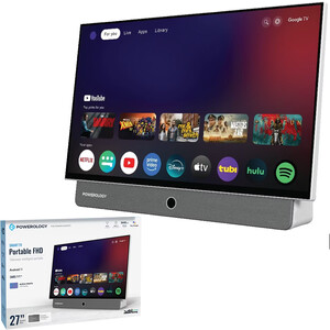 تلویزیون هوشمند شارژی پاورولوژی Powerology مدل PG27FWH قابل حمل