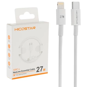 کابل تایپ سی به لایتنینگ 27 وات هایکو استار HICOSTAR مدل 120C-L یک متری