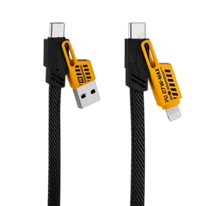 بهترین کابل شارژ چندکاره فست شارژ 60 وات هایکو استار