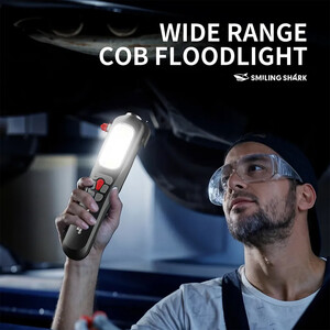 چراغ قوه شارژی و پاوربانک اسمایلینگ شارک