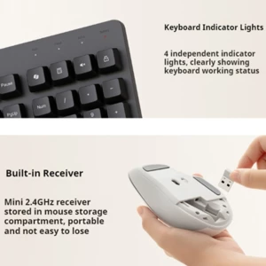 قیمت ست ماوس و کیبورد بی‌سیم شیائومی