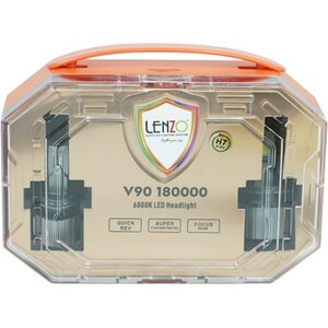 هدلایت v90 برند لنزو پایه H7