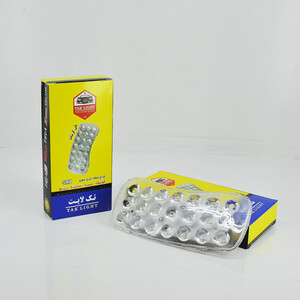چراغ سقفی تیبا و کوییک تک لایت لنزی سوپر SMD