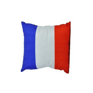 کوسن پشت شیشه عقب خودرو تام کلین طرح پرچم فرانسه سایز 35*35 تک عددی