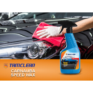 اسپری واکس فوری بدنه خودرو تام کلین مدل TC-CB480Y62 حجم 480 میلی لیتر