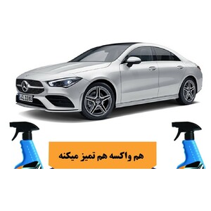 اسپری واکس تمیزکننده بدنه خودرو تام کلین مدل TC-CB480Y22 حجم 480 میلی لیتر