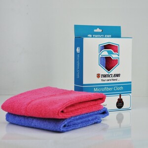دستمال میکروفایبر ضدخش خودرو تام کلین مدل mfl210s*2 بسته 2عددی