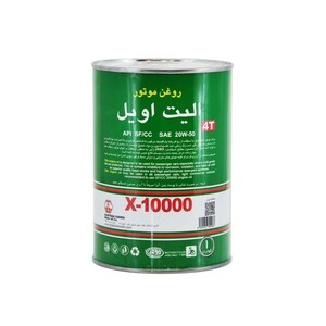 روغن موتور الیت کد X-10000 4T مدل 20W50 SFCC حجم 1 لیتر