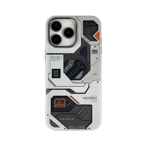 کاور مدل MECHA مناسب برای گوشی موبایل اپل iPhone 15 Pro Max