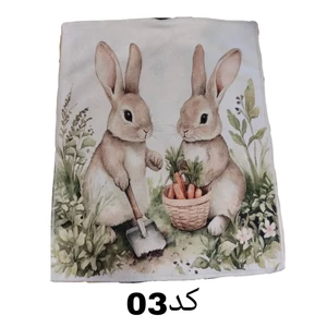 دستمال میکروفایبر نظافت آشپزخانه مدل آلبوم 30*30