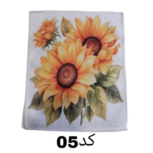 دستمال میکروفایبر نظافت آشپزخانه مدل آلبوم 30*30