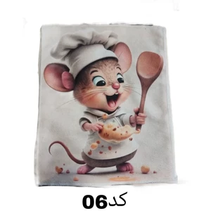 دستمال میکروفایبر نظافت آشپزخانه مدل آلبوم 30*30