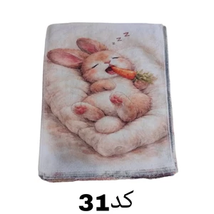 دستمال میکروفایبر نظافت آشپزخانه مدل آلبوم 30*30