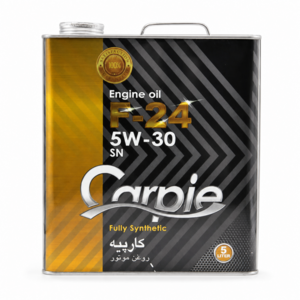 روغن موتور کارپیه F24 SN 10W-40 حجم 5 لیتر
