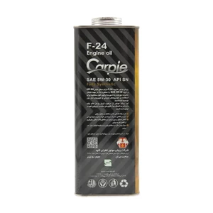 روغن موتور کارپیه F24 SN 10W-40 حجم 5 لیتر