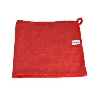 دستمال حوله ای قرمز میکروفایبر ضدخش mfl300
