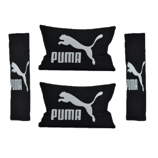 ست پشت گردنی قابل شستشو تام کلین طرح پوما به همراه کاور کمربند