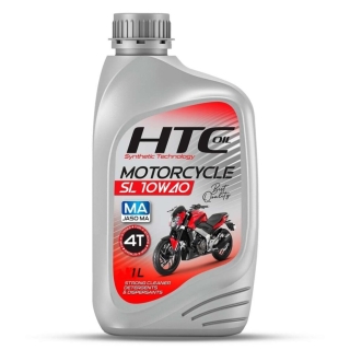 روغن موتور HTC JASO MA 10W40 4T SL حجم 1 لیتر