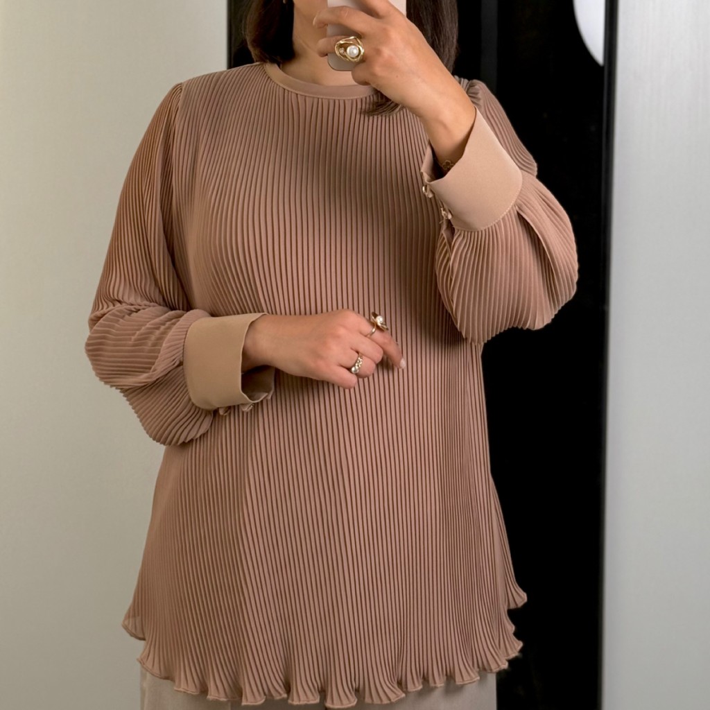 شومیز پلیسه حریر کد241