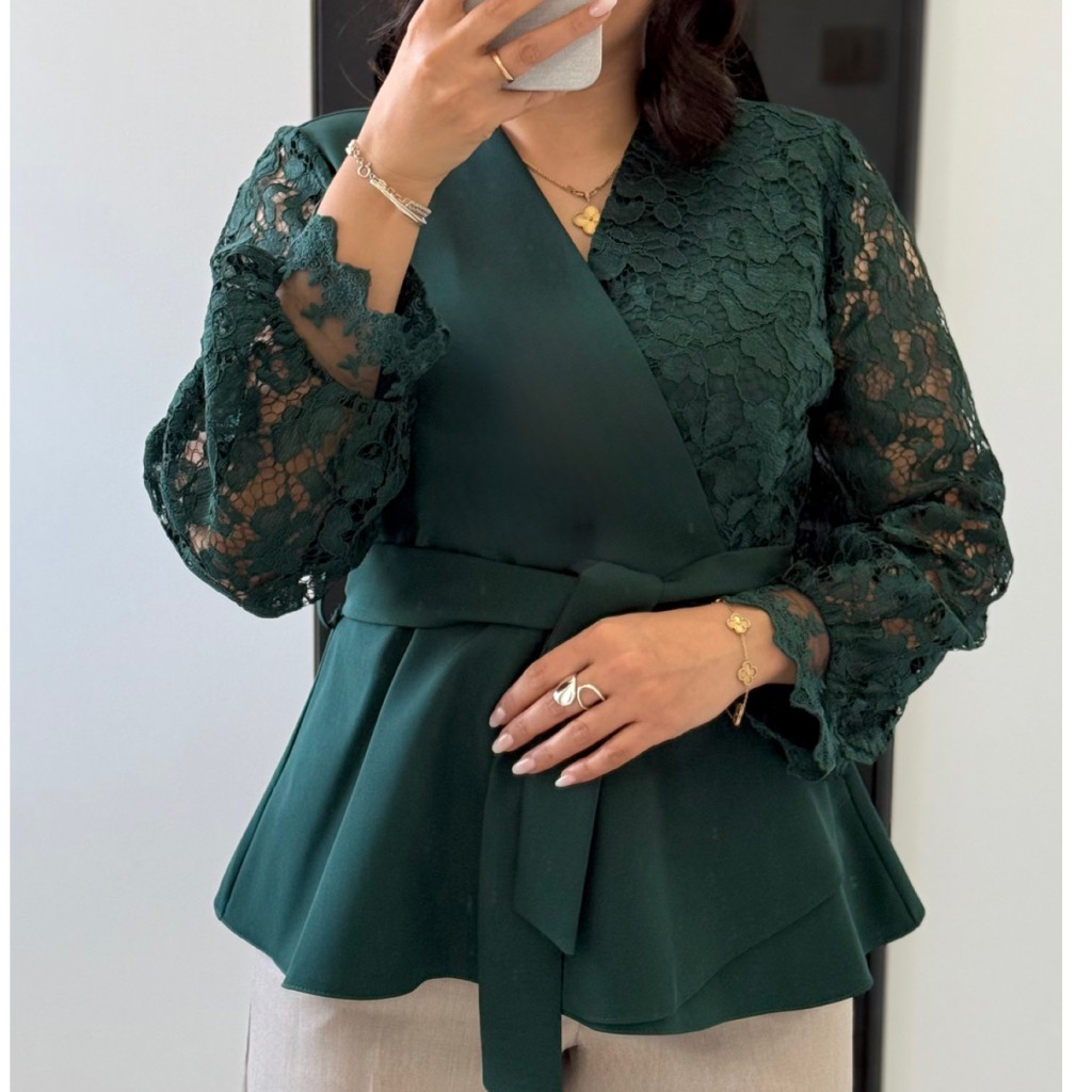 شومیز مجلسی زنانه مدل چپ و راستی