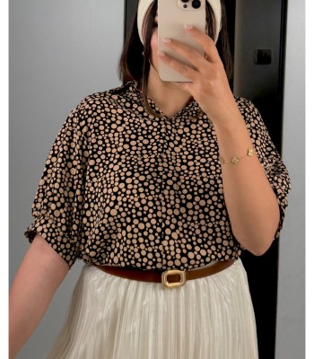 تونیک گلایول طرحدار کد253