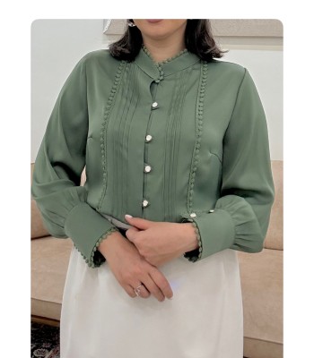 شومیز نیلا ساده