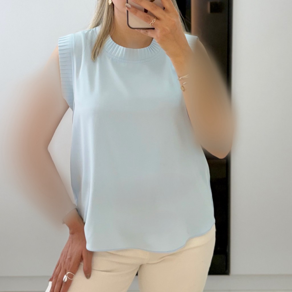 تاپ یقه گرد پلیسه