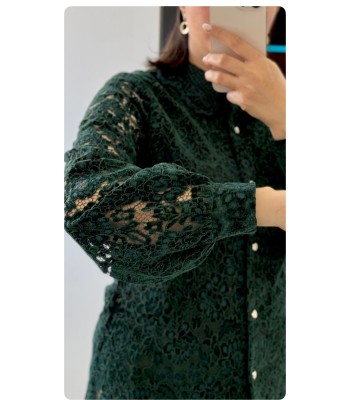 شومیز مجلسی زنانه مدل گیپور تمام مخمل