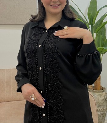 شومیز مانلی (دو طرف سنگدوزی)