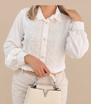 شومیز مانلی (دو طرف سنگدوزی)