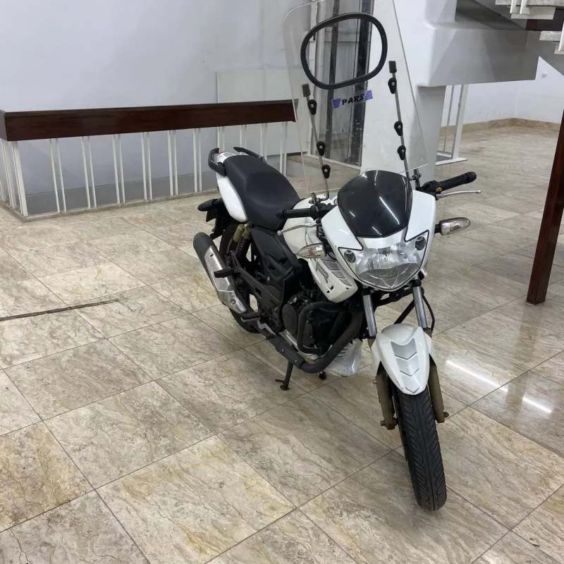 موتور سیکلت tvs مدل آپاچی ۱۶۰سی سی (کارکرده)