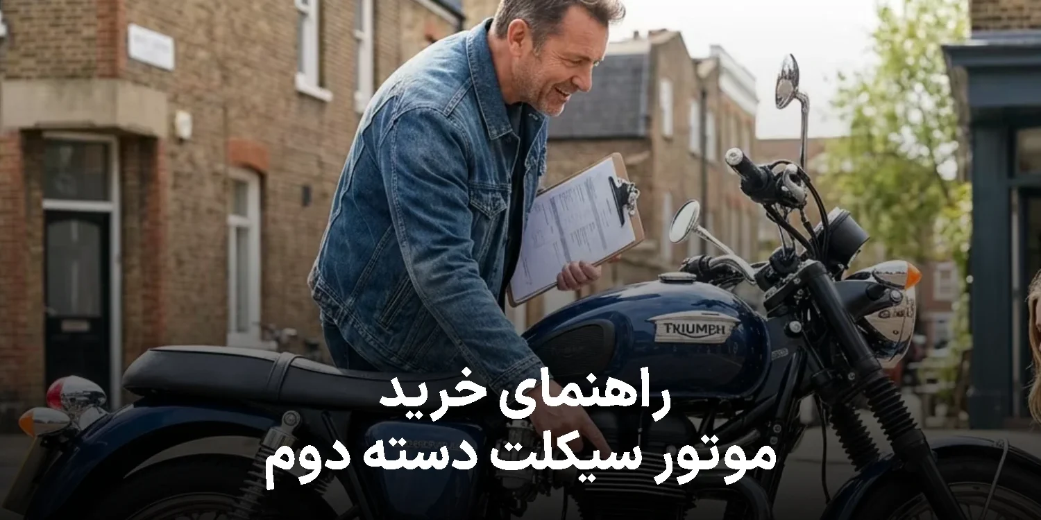 راهنمای امن خرید موتور دست‌دوم در بازار ایران