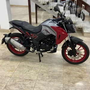 موتور سیکلت sym مدل NA 200 قرمز نقره(کارکرده)
