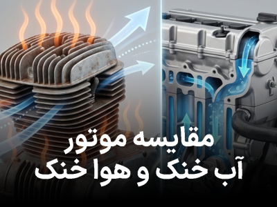 موتور هواخنک یا آب‌خنک؟ این تفاوت‌ها قبل از خرید مهم‌تر از چیزی است که فکر می‌کنید