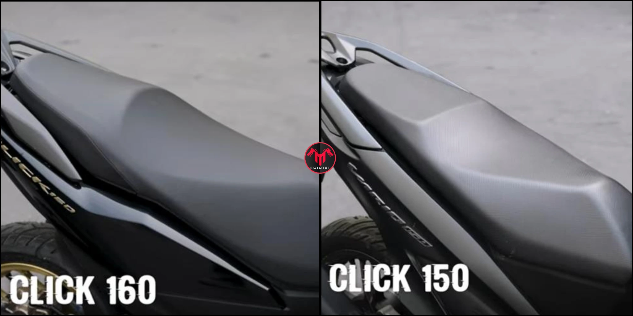 مقایسه زین کلیک ۱۶۰ و کلیک ۱۵۰ 