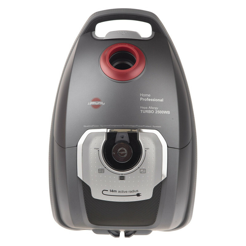 جاروبرقی 2400 وات پارس خزر مدل Turbo 2500WB