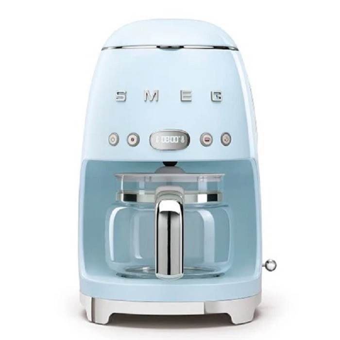 قهوه ساز اسمگ رنگ آبی پاستیلی مدل DCF02