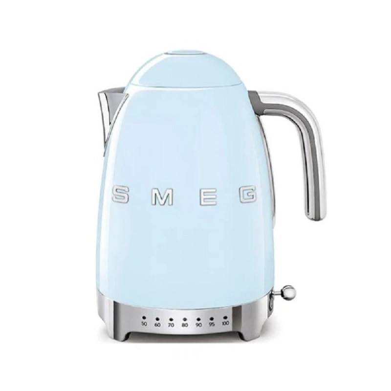 کتری برقی درجه دار اسمگ رنگ آبی پاستیلی مدل KLF04