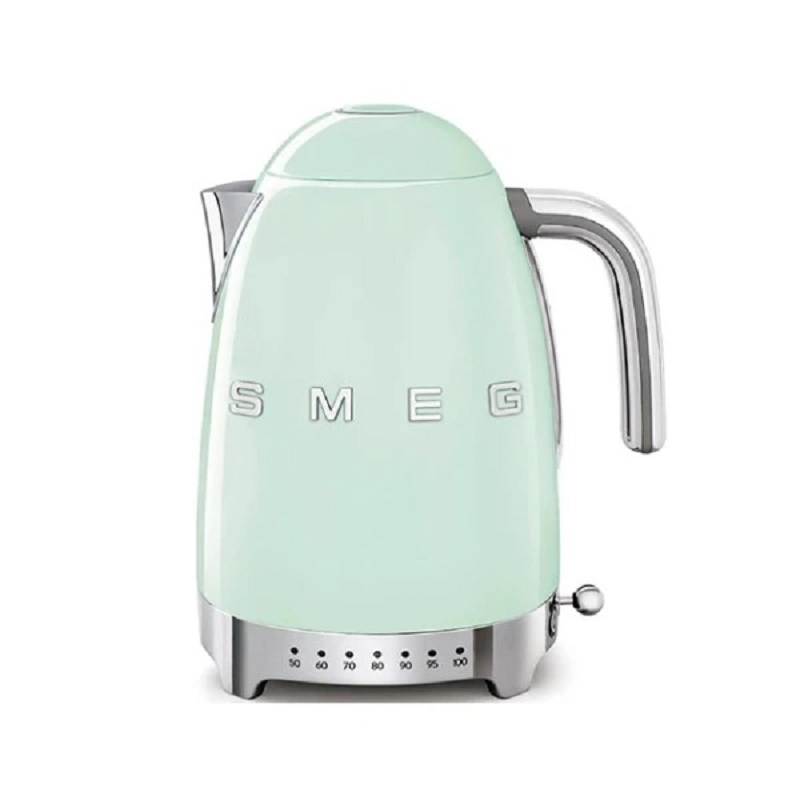 کتری برقی درجه دار اسمگ رنگ سبز پاستیلی مدل KLF04