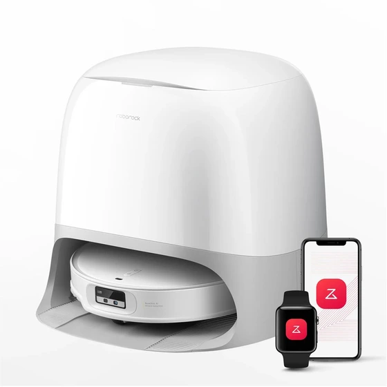 جارو رباتیک روبروراک مدل Roborock Qrevo Curv 2 ProX