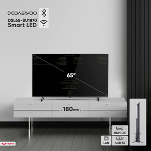 تلویزیون 65 اینچ ال ای دی هوشمند دوو مدل DSL-65SU1870