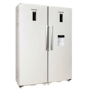 یخچال و فریزر دوقلو 40 فوت دیپوینت مدل  NF14-D5iU-W/NR14-D5iU-W
